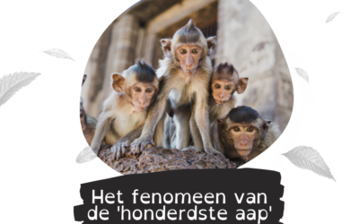 Het fenomeen van de ‘honderdste aap’